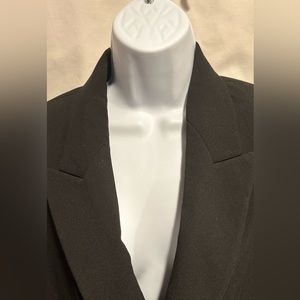 ZARA women’s black blazer, size LG, brand new, worn 1 time, length 28 1/2 “.